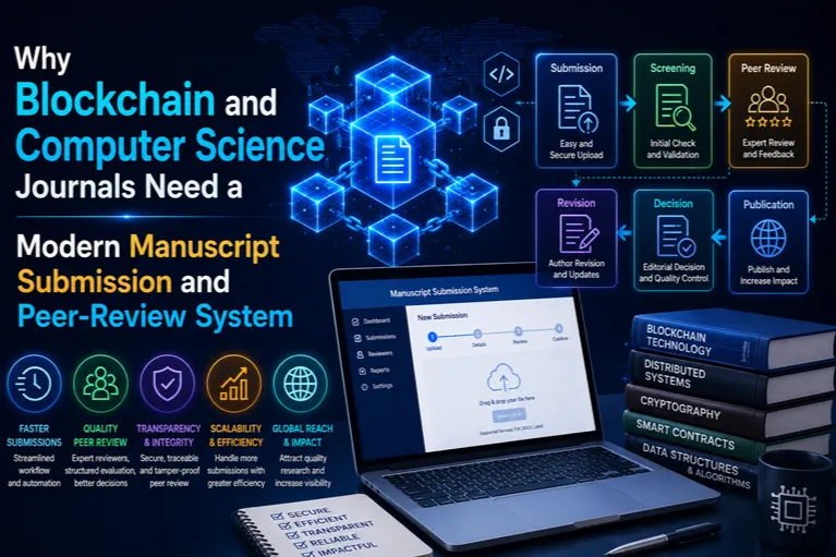 Why Blockchain and Computer Science Journals Need a Modern Manuscript Submission and Peer-Review System