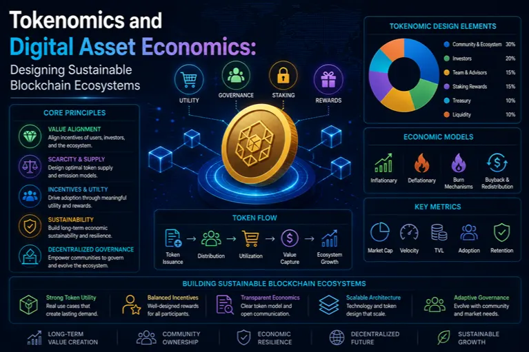 Tokenomics and Digital Asset Economics: Designing Sustainable Blockchain Ecosystems