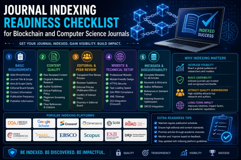 Journal Indexing Readiness Checklist for Blockchain and Computer Science Journals in 2026